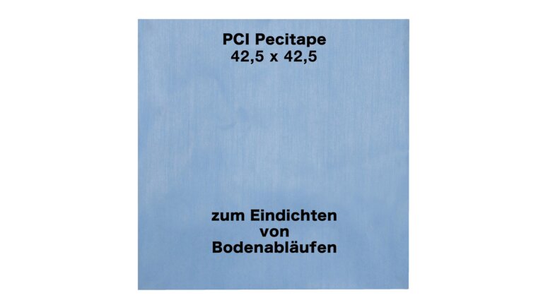 pecitape 42,5 x 42,5, zum Eindichten von Abläufen, hellblau